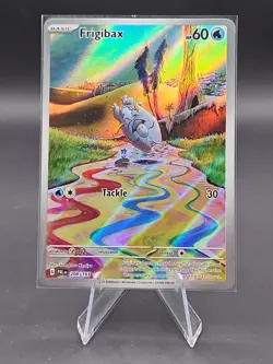 Pokemon TCG Frigibax Card 208/193 IR Sv02: Paldea Evolved - Image 3