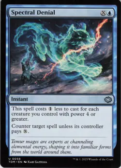 Spectral Denial U Tarkir: Dragonstorm 58 NM Normal MTG - Image 1