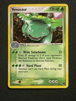 Venusaur 6/17 Rare Pop Series 2 Promo Holo Pokemon Card Pokemon TCG - Image 1