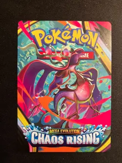 Pokemon Goodra 077 Chaos Rising Stamp Holo Prerelease Card + EXTRAS! - Image 5