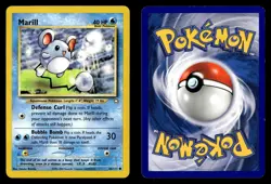 Marill 66/111 Unlimited Common Neo Genesis Pokemon Card - Image 1
