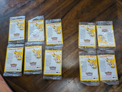 Set Of 10 Pokemon Movie Legendary Bird Cards. Sealed. - Image 1