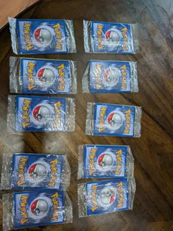 Set Of 10 Pokemon Movie Legendary Bird Cards. Sealed. - Image 2