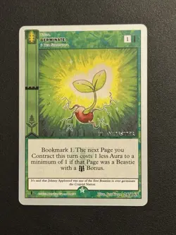 Metazoo Playtester Germinate 25/165 Wilderness Non Holo Card (NM) - Image 1