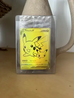 The Pokemon Company Pikachu V SWSH145 Sword & Shield Promo Holo ENG TCG Card - Image 1