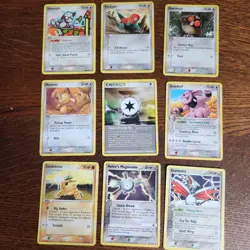 57 Pokemon card lot from 2005 w/ Delta Species, Deoxys set, Emerald midera bulk - Image 3
