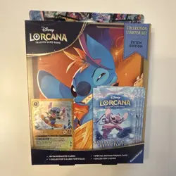 Disney Lorcana TCG Winterspell Collection Starter Set Stitch Edition New Sealed - Image 1