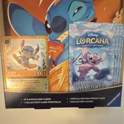 Disney Lorcana TCG Winterspell Collection Starter Set Stitch Edition New Sealed - Image 2