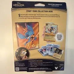 Disney Lorcana TCG Winterspell Collection Starter Set Stitch Edition New Sealed - Image 3