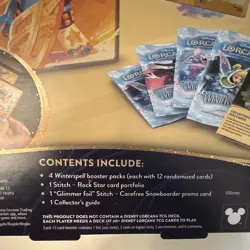 Disney Lorcana TCG Winterspell Collection Starter Set Stitch Edition New Sealed - Image 4
