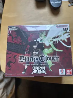 Bandai Union Arena Black Clover UE08BT English Booster Box Asta Yuno - Image 1