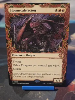 Stormscale Scion (Showcase) Tarkir: Dragonstorm Regular - Image 1