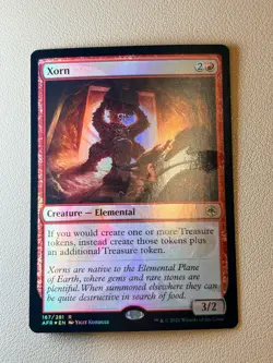 Xorn (ampersand promo) - Foil - English - MTG AFR promo - Image 2