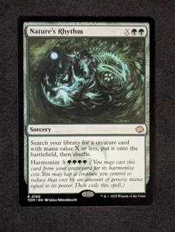 Nature's Rhythm [Tarkir: Dragonstorm] - MTG Magic the Gathering - NM - Image 1