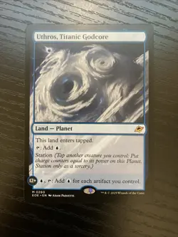 Uthros, Titanic Godcore 0260 Edge of Eternities Mythic Magic The Gathering NM - Image 1
