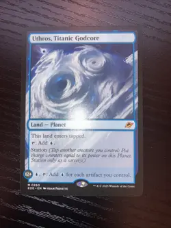Uthros, Titanic Godcore 0260 Edge of Eternities Mythic Magic The Gathering NM - Image 2