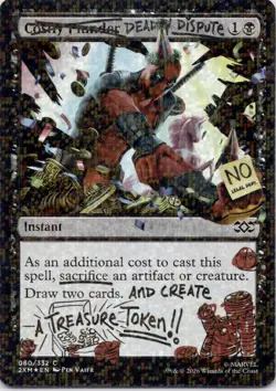 Deadly Dispute (Pool Party Foil) SLD #80 Deadpool Magic: The Gathering Foil NM - Image 1