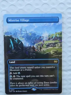 Mistrise Village (Borderless), Regular, Magic the Gathering, MTG **NEW** - Image 5