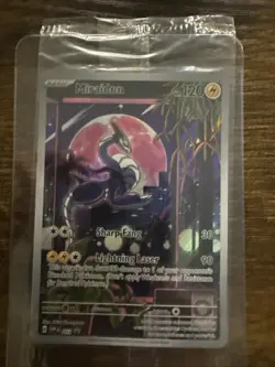 SEALED Pokemon Miraidon SVP 013 Scarlet & Violet ETB Holo Black Star Promo NM - Image 1