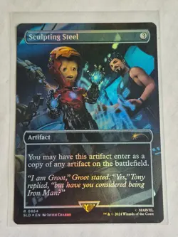 Sculpting Steel (Rainbow Foil) Secret Lair Drop Foil - Image 1