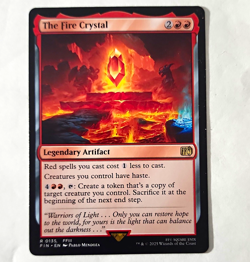 Wizards of the Coast MTG The Fire Crystal 0135 Final Fantasy Rare Foil EN - Image 1