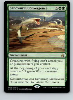 Magic the Gathering Sandwurm Convergence Amonkhet MTG Free Shipping! - Image 1