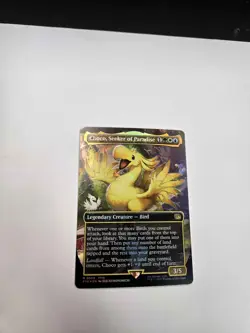 Choco, Seeker of Paradise (Borderless) (Chocobo Track Foil) Final Fantasy Foil - Image 1