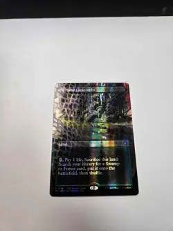 Verdant Catacombs (Borderless) (Dragonscale Foil) Special Guests Foil - Image 1