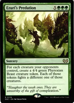 Ezuri's Predation – Commander: Duskmourn: House of Horror 178 DSC • R - Image 1