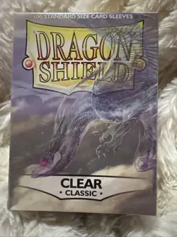 Dragon Shield AT-10001 Protective Sleeves (100-Pack) Clear Classic Standard Size - Image 5