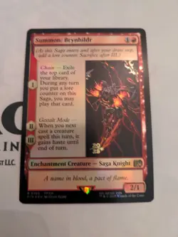 Summon: Brynhildr (Pre-release FOIL) - Image 1