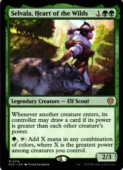 Selvala, Heart of the Wilds – Commander: Lorwyn Eclipsed 116 ECC • M - Image 1