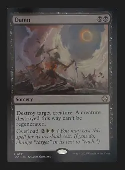 Damn – Commander: The Lost Caverns of Ixalan 191 • R - Image 1