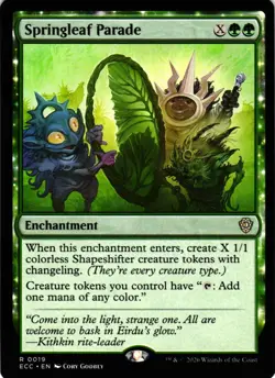 Springleaf Parade – Commander: Lorwyn Eclipsed 19 ECC • R - Image 1