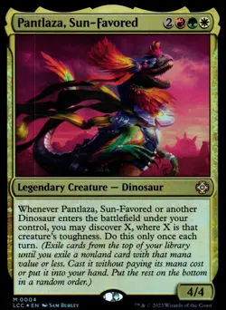 Pantlaza, Sun-Favored Foil – Commander: The Lost Caverns of Ixalan 4 • M - Image 1