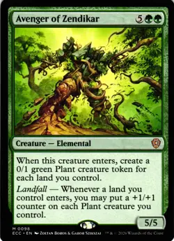 Avenger of Zendikar – Commander: Lorwyn Eclipsed 98 ECC • M - Image 1