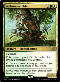 Faeburrow Elder – Commander: Lorwyn Eclipsed 53 ECC • R - Image 1