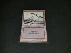 MTG 1x Revised basic land LP Italian FBB Swamp (Two branches) - ships w/ trackin - Image 3