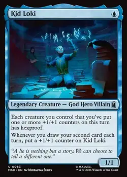 Kid Loki - Foil MSH NM MTG - Image 1