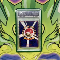 PSA 10 Pokemon 1998 Japanese Red/Green (Starter Gift Set) Promo Scyther Holo 123 - Image 2