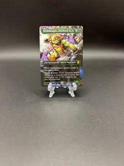 MTG Michelangelo, Weirdness to 11 #0215 (Borderless) TMNT Regular - Image 1