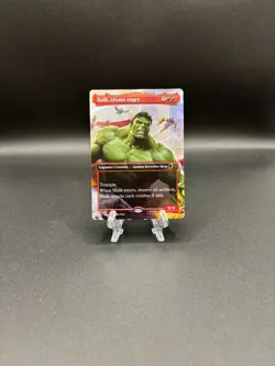 Hulk, Always Angry 0502 (Borderless) Commander: Marvel Super Heroes Regular - Image 1