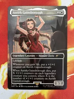 1x Aerith Gainsborough NM - Regional Championship Promo Non-Foil - Image 1