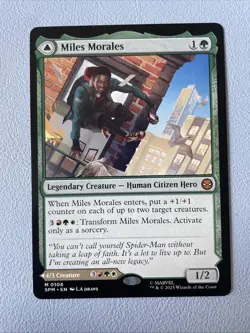 MTG - 1x Miles Morales / Ultimate Spider-Man - NM / Spider-Man NM - Image 1