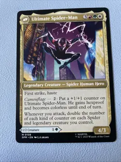 MTG - 1x Miles Morales / Ultimate Spider-Man - NM / Spider-Man NM - Image 2