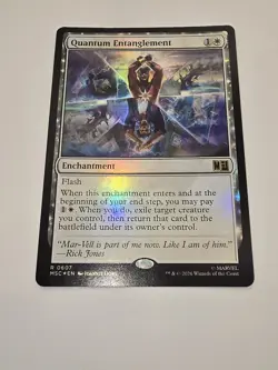 Quantum Entanglement Commander: Marvel Super Heroes Foil - Image 1
