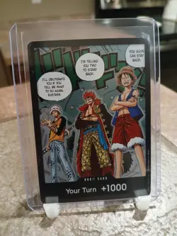 One Piece TCG Foil Don!! Double Pack 4 Luffy, Trafalgar Law, Eustass Kid (DP04) - Image 1