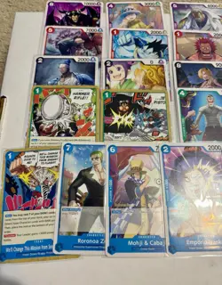 One Piece OP16 Release Event Promo Lot of 32 Cards NM Tony.Tony Chopper, Sanji - Image 2