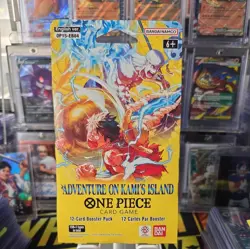 One Piece OP-15 - 12 card Booster Pack SEALED Adventure On Kami's Island 🔥 TCG - Image 1