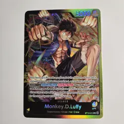 Monkey D. Luffy ST13-003 L The Three Brothers Ultimate Deck ST13 One Piece - NM - Image 1